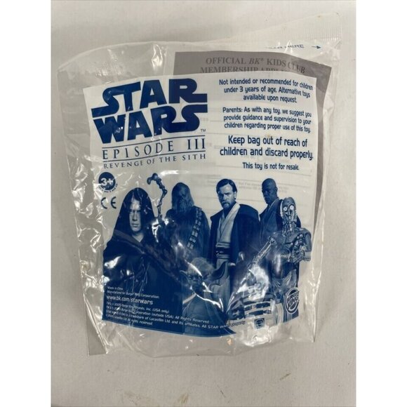 2005 Burger King Star Wars Episode III Revenge of the Sith Battle Droid Sealed - Picture 3 of 9